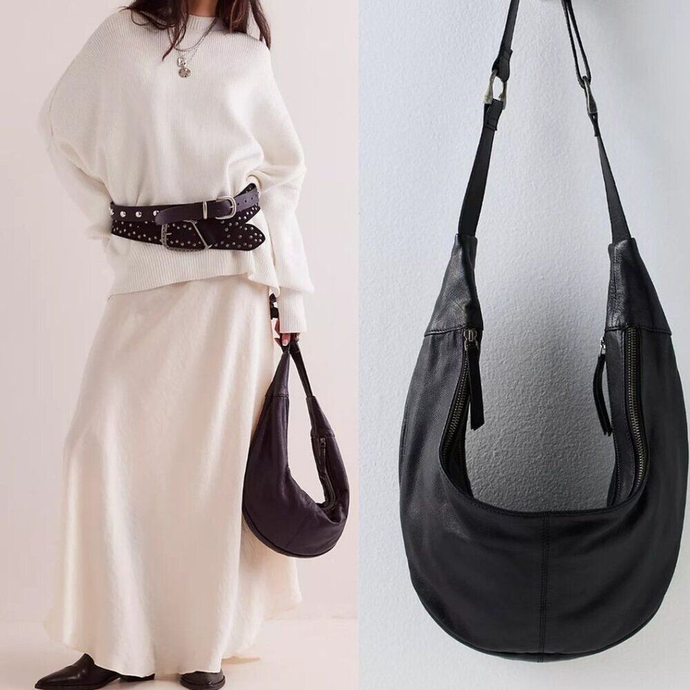 FREE PEOPLE Idle Hands Sling In Black NWT